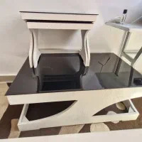 میز جلو مبلی و دو عسلی