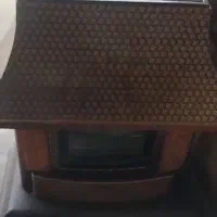 بخاری طرح شومینه در حد نو نو