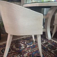 نهار خوری تمام چوب میز و صندلی برند ترنج