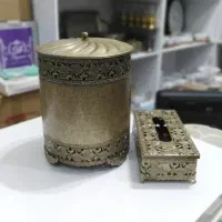 ست سطل و جا دستمال