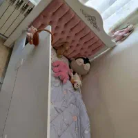 تخت نوجوان دخترانه، تخت کودک پسرانه بهمراه کمد