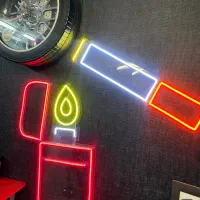 نئون سیگار فندک