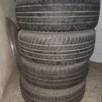 چهار حلقه رینگ و لاستیک سایز ۱۵