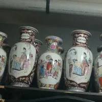 جفت گلدان های ۴۰ و ۴۵ سانتی قدیمی