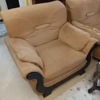 مبل راحتی۷نفره ۴ تک‌نفره+کاناپه۳نفره مناسب بازسازی