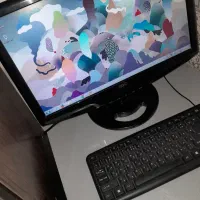 کامپیوتر رومیزی سالم + مانیتور