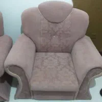 مبل ۷ نفره تمیز و جلو مبلی(مراجعه به توضیحات)