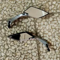 یک جفت آینه اسپرت موتور طرح فیبر کربن Carbon Look