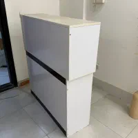 کانتر منشی و صندلی تابوره