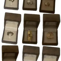 انواع انگشتر مردانه و زنانه کم اجرت