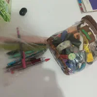 لوازم تحریر استفاده شده