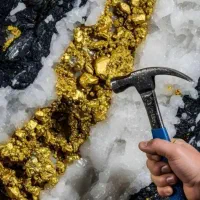 شناساگر تشخیص طلا در سنگهای طبیعی حاوی رگه طلا