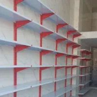 مقداری قفسه دیواری فروشگاهی سوپرمارکتی
