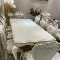 سرویس مبل ۷نفره سلطتنی و ناهار خوری با صندلی