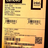 غول گیمینگ Legion Pro 7 16IRX8H