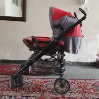 کالسکه درحدنو  سالم طرح عصایی بزرگ ازنوزادی تا ۶