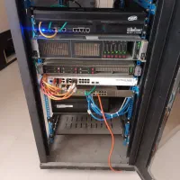 خدمات پسیو شبکه،رک،کابل کشی،دوربین