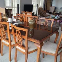 سرویس مبلمان ۷ نفره و میز ناهارخوری