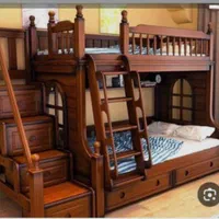 تخت خواب دو طبقه کمجا نوجوان کودک