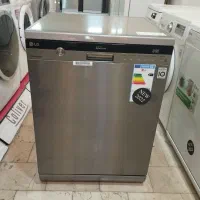 ماشین ظرفشویی ال جی بخارشور دار رنگ دودی