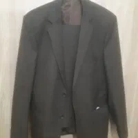 کت و شلوار قهوی مارک