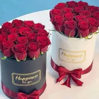 باکس های گل رز هلندی طبیعی
