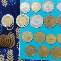 سکه های ۱ یالی تا ۱۰۰۰ ریالی از سال ۱۳۶۱ تا ۱۳۹۳