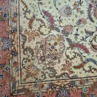 فرش ابریشم تک طرح