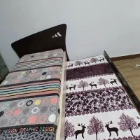 2 عدد تخت خواب نوجوان تمامMDF