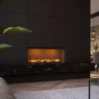 شومینه برقی middle sizeنمایشی flat و 3D