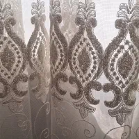 فروش پرده تور گل برجسته