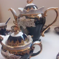 سرویس چای خوری گل برجسته سون