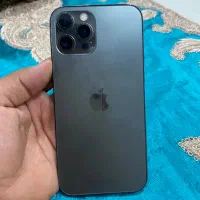 ایفون ۱۲ پرومکس zaa دوسیم ۲۵۶گیگ گرافیت باتری پلمپ