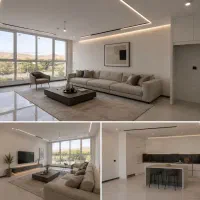 95متراوایل-اقبال-صفرکلیدنخورده-سوپرمدرن-ویودار-شیک