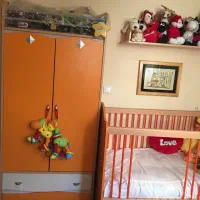 تخت کودک و کمد برند آپادانا