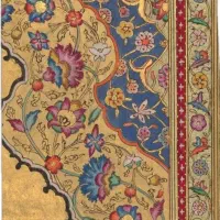 نگارگری و گل ومرغ و تذهیب
