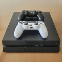 کنسول ۲ دسته ps4 fat کپی خور