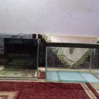 ۲ عدد اکواریوم با لوازم