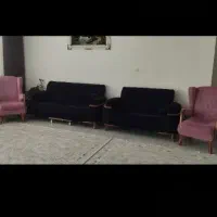 مبل ومیزغداخوری ۶نفره در حد نو کارخانه