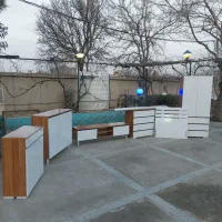 کمد کنسول طرح چوب ۵ تیکه