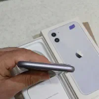 گوشی ایفون ۱۱ نرمال بنفش برد سوخته