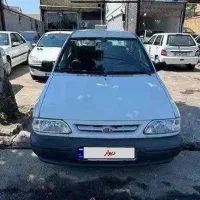 پراید ۸۳ سفید شاسی سالم انژکتور