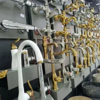 %شیرآلات اهرمی آبکاری درجه یک.با دوام.گاز صفحه ای