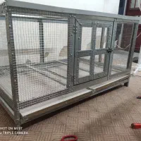 ساخت قفس گالوانیزه ابعاد دلخواه کیفیت عالی.