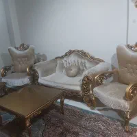 مبل سلطنتی ۷نفره چوب راش درحدنو