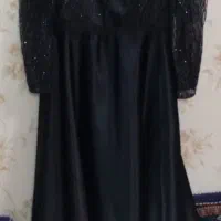 پیراهن مجلسی مشکی سایز 1