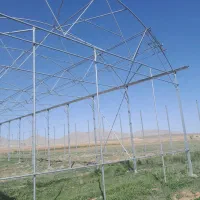 ساخت انواع گلخانه فلزی