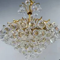 لوستر استیل رنگ ثابت طلایی