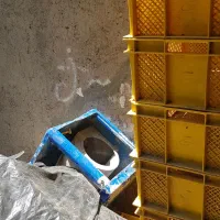 جعبه پلاستیکی زخمی ۴۰در۶۰ مواد نو