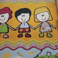 فرش اتاق کودک ۶ متری